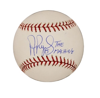 Albert Pujols Signed and Inscribed Baseball (MLB Authenticated)